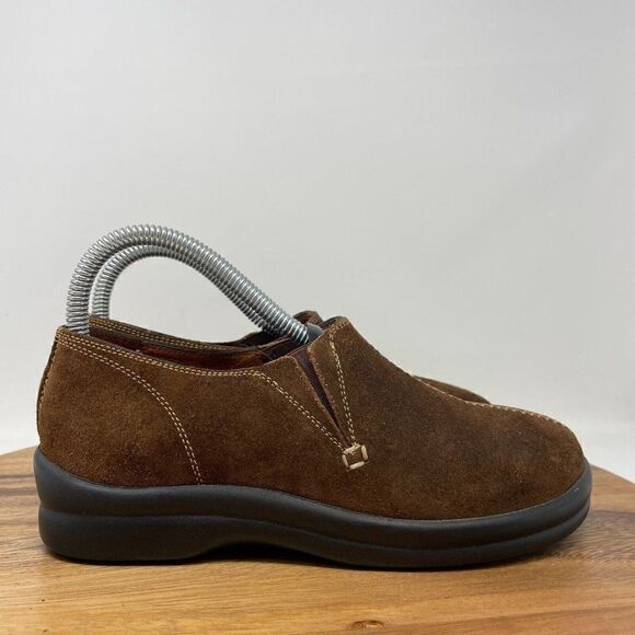 Footprints by Birkenstock Womens Suede Slip On Shoes Slip On Size EU 36 US 5-5.5 - Picture 1 of 8